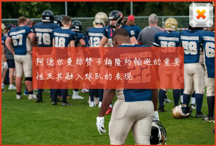 阿德尔曼称赞卡梅隆约翰逊的重要性及其融入球队的表现