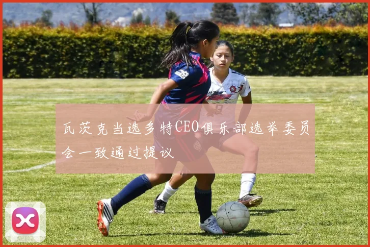 瓦茨克当选多特CEO俱乐部选举委员会一致通过提议